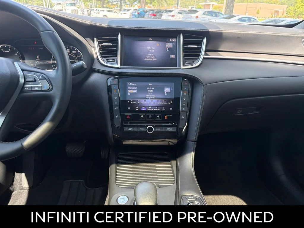 Certified Used 2023 Black Obsidian INFINITI LUXE image 6