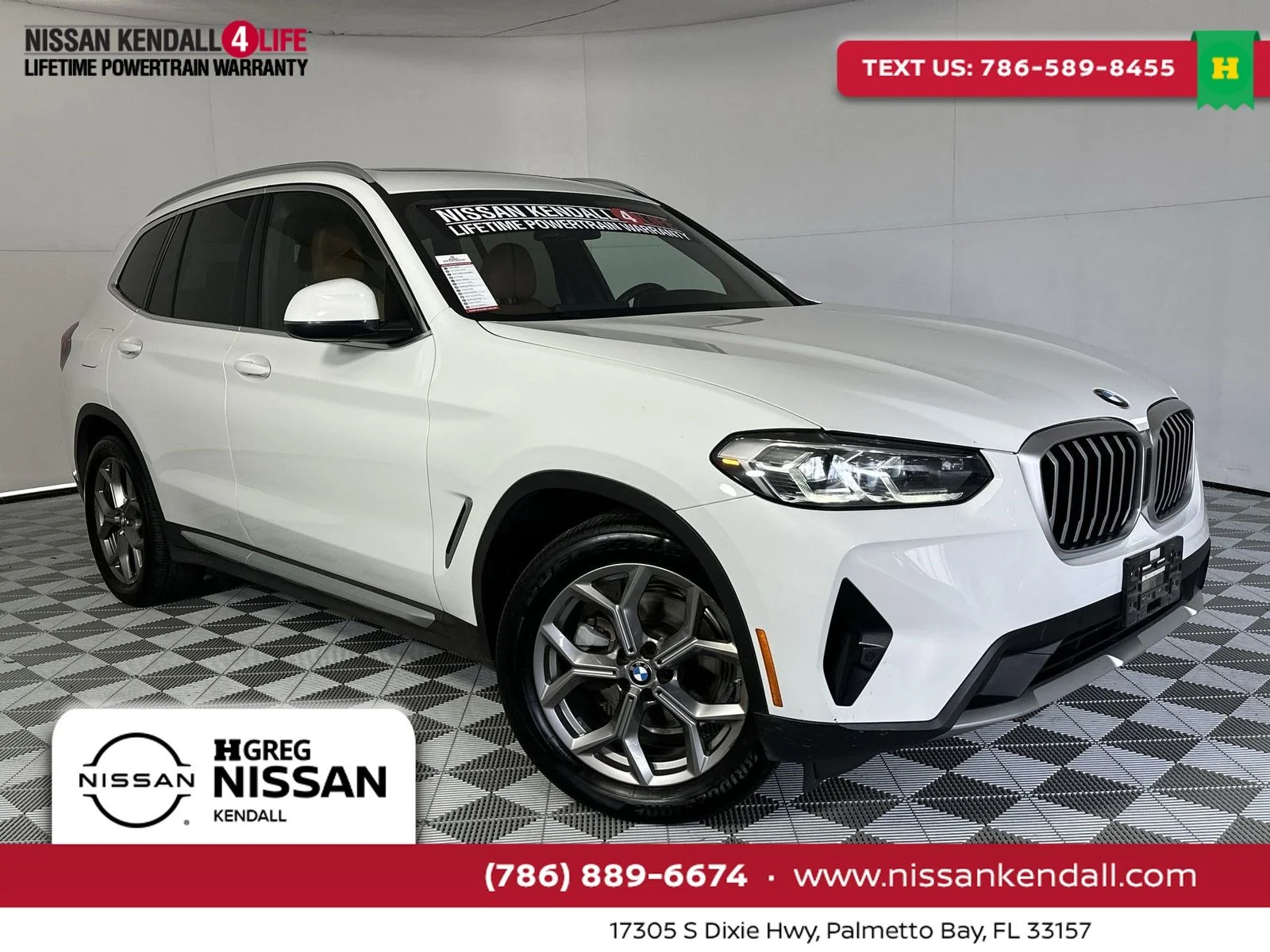 Used 2023 White BMW sDrive30i image 1