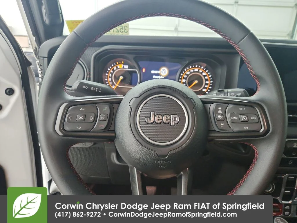Certified Used 2025 White Jeep Rubicon image 22