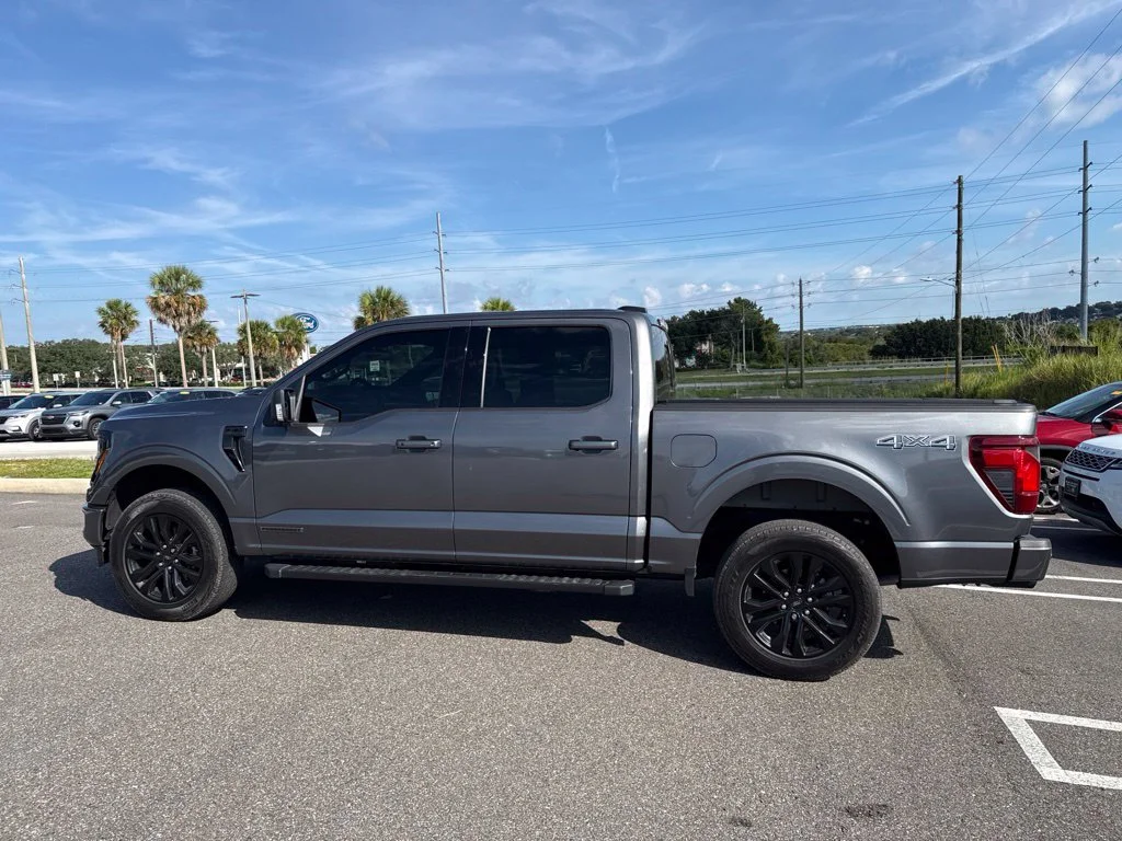 Used 2025 Carbonized Gray Metallic Ford XLT image 4