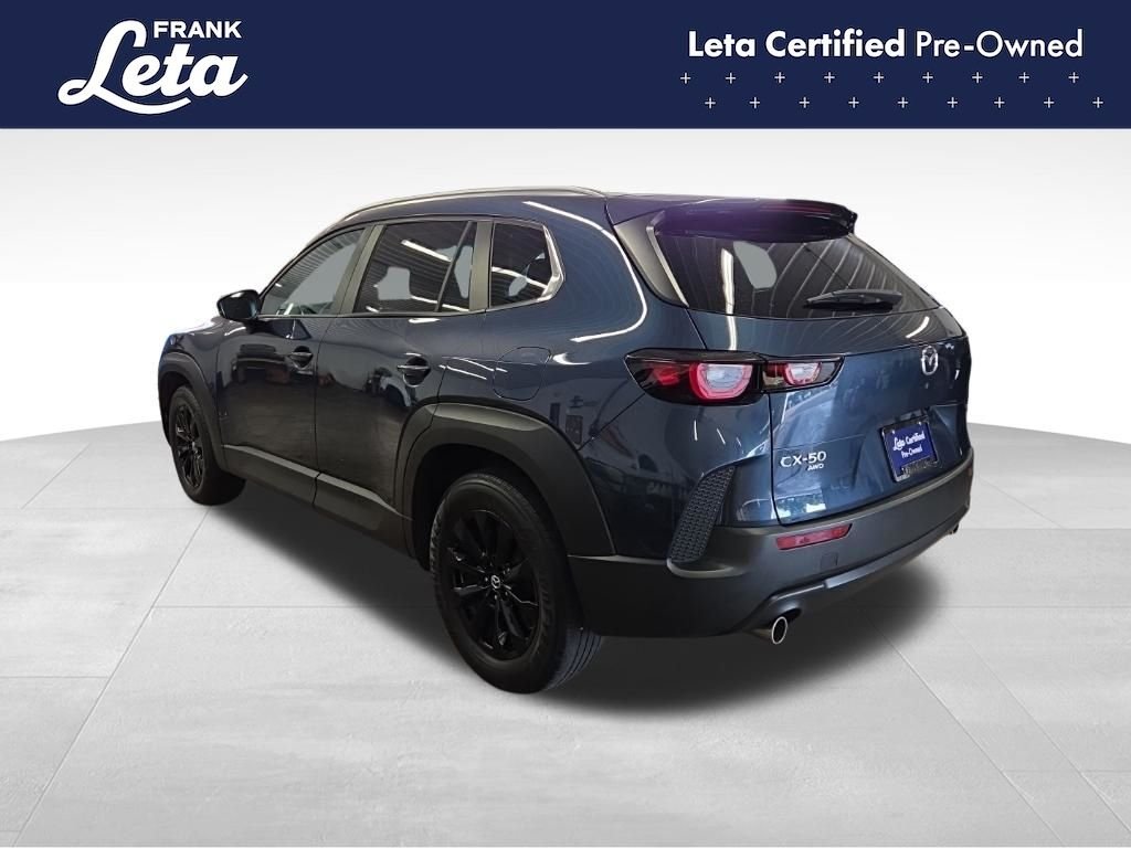 Used 2024 Ingot Blue Metallic Mazda  image 4
