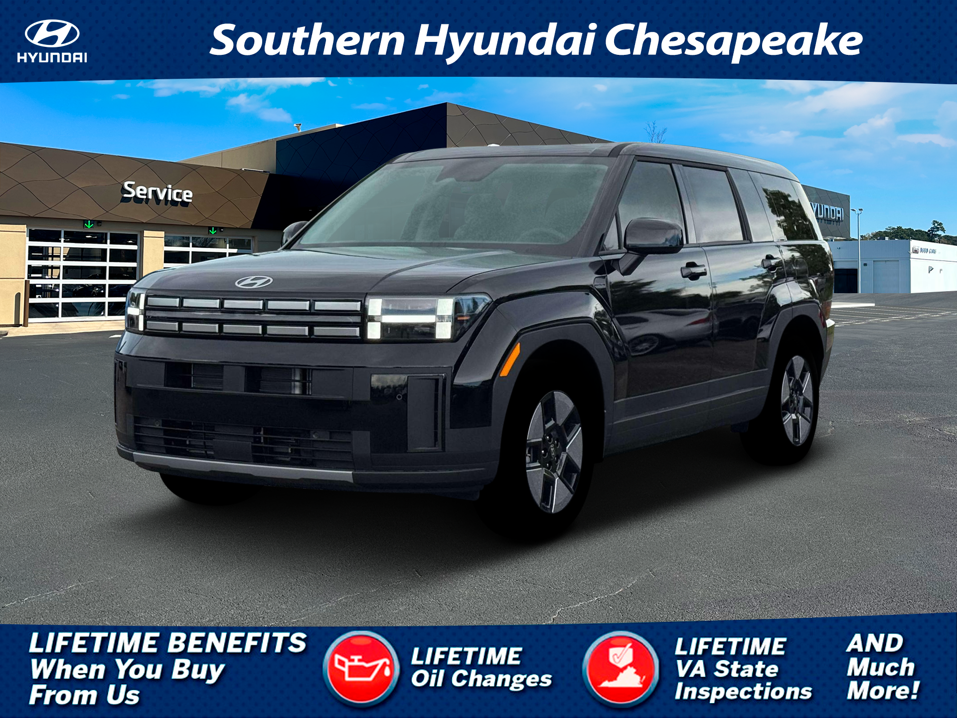 New 2026 Black Hyundai SE image 1