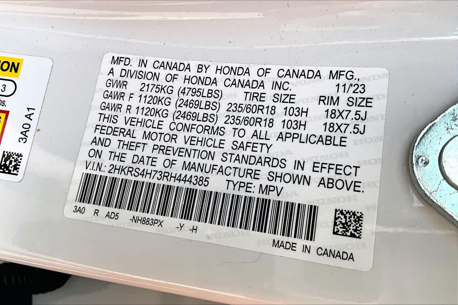2024 Honda CR-V EX-L - Photo 35