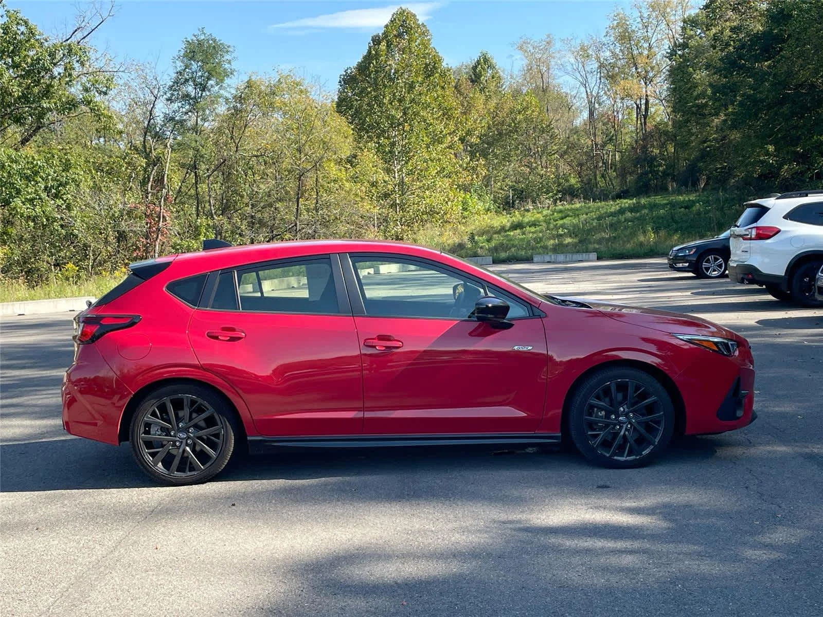 Certified Used 2024 Pure Red Subaru RS image 6