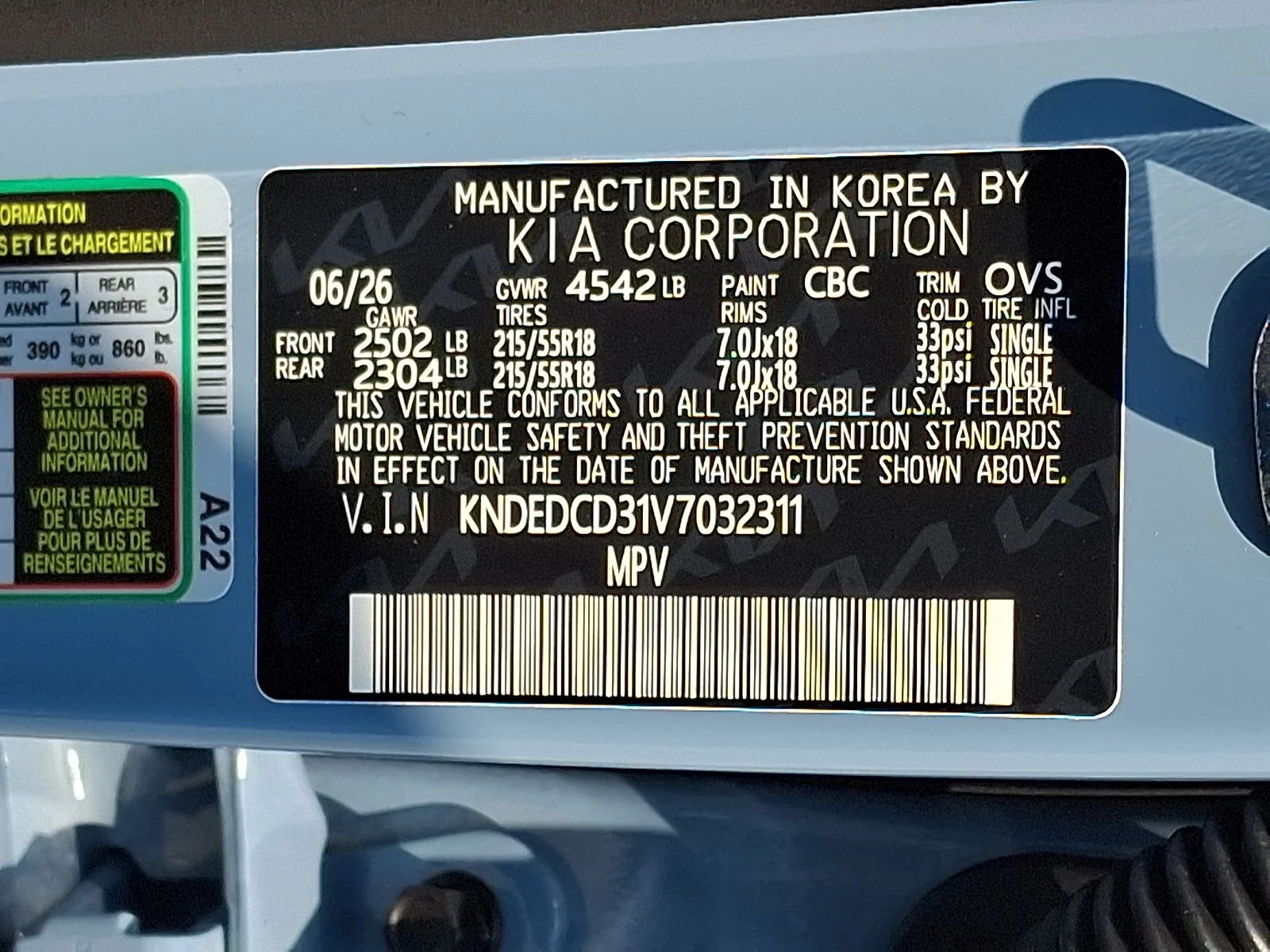 New 2027 Blue Kia X-Line S image 19