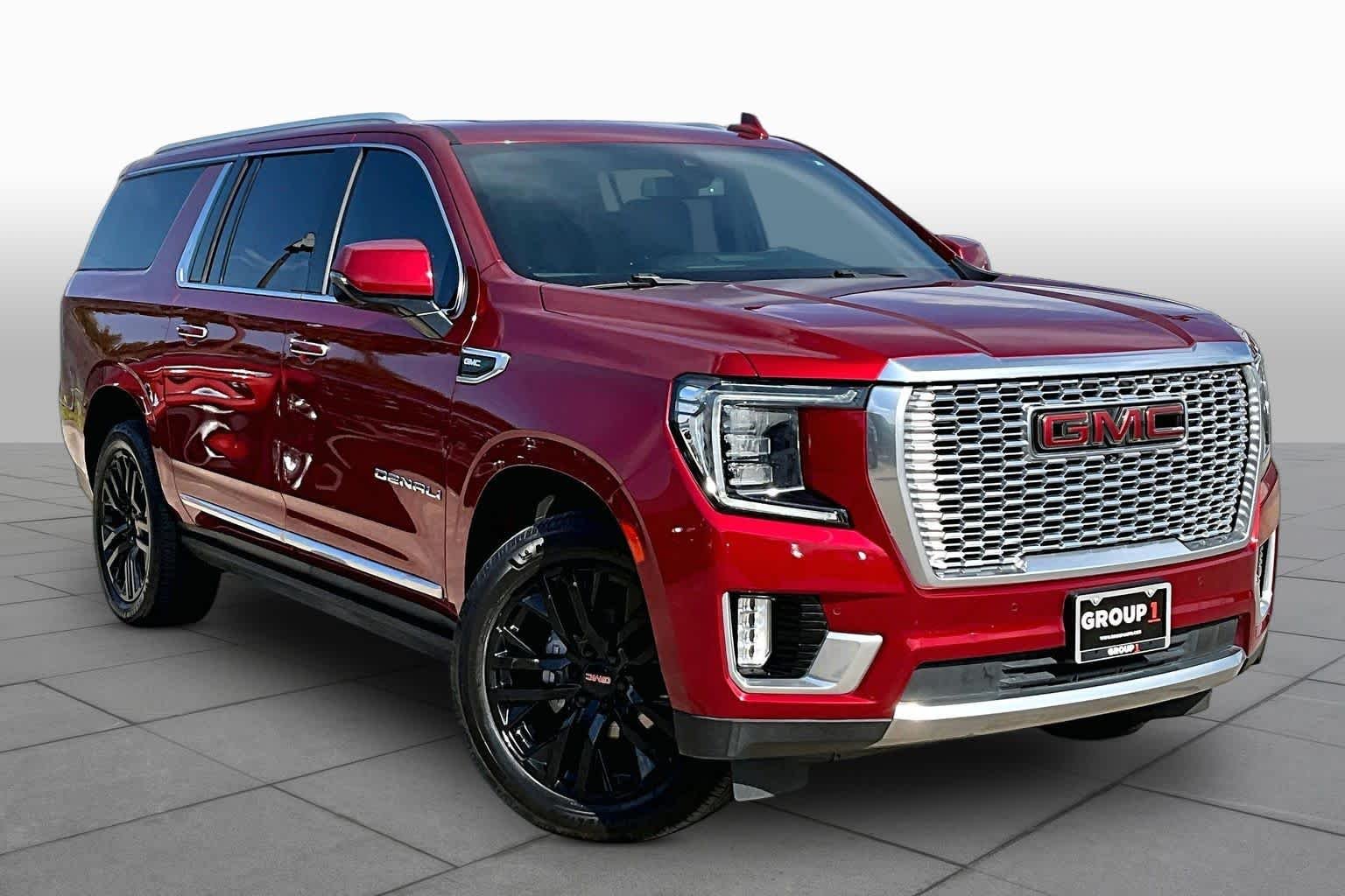 Used 2021 Cayenne Red Tintcoat GMC Denali image 3