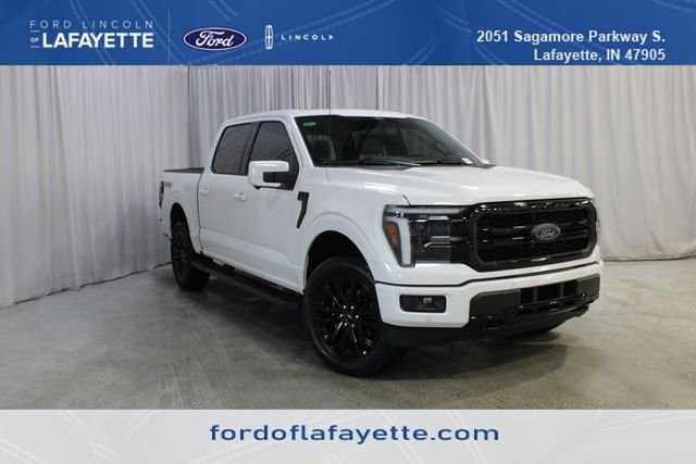 New 2026 Star White Metallic Tri-Coat Ford Lariat image 1