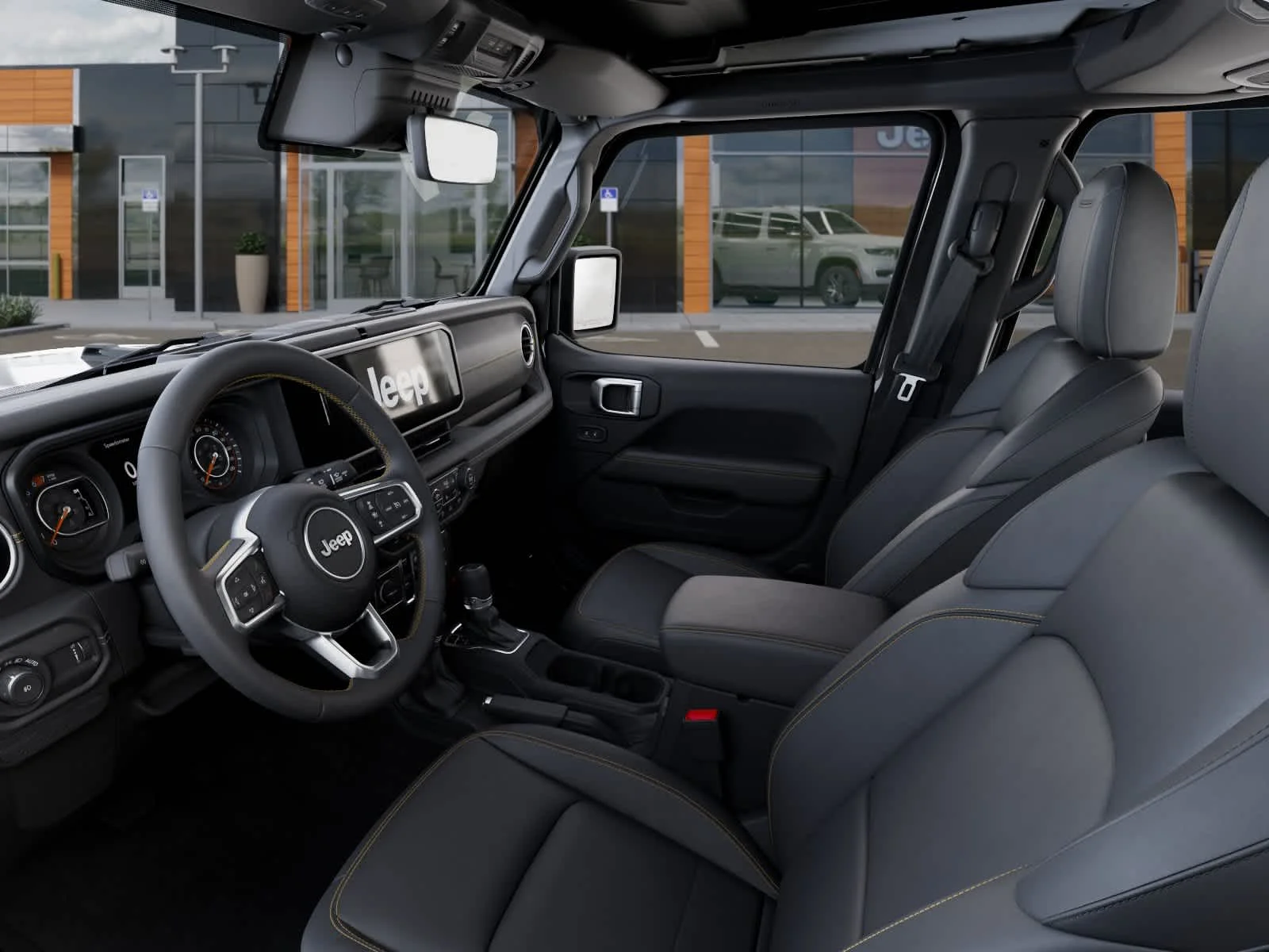 New 2026 Granite Crystal Metallic Clearcoat Jeep Sahara image 22