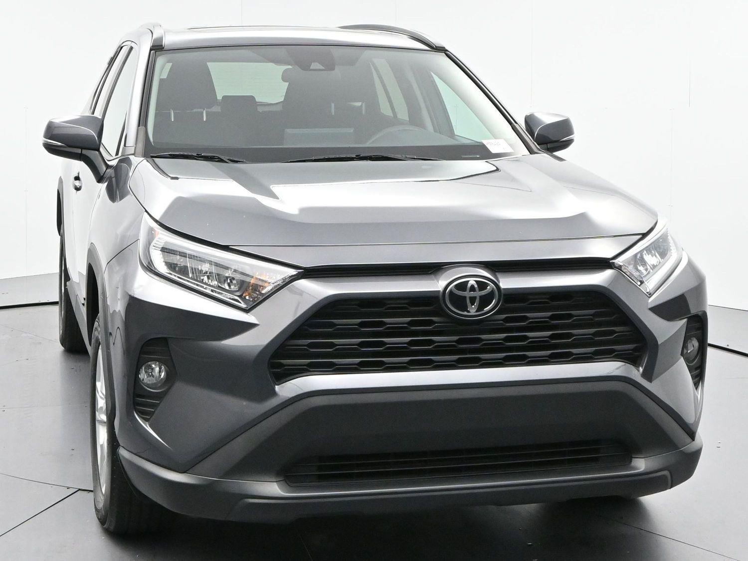Used 2021 Magnetic Gray Metallic Toyota XLE image 2