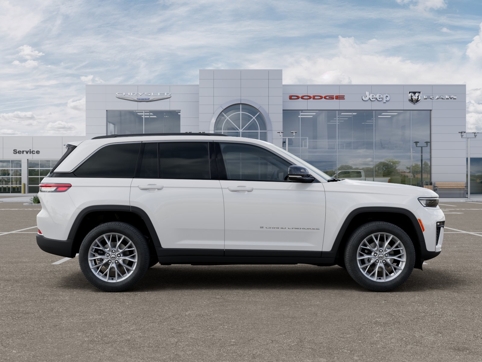 New 2027 Bright White Clear-Coat Paint Jeep Limited Reserve image 48