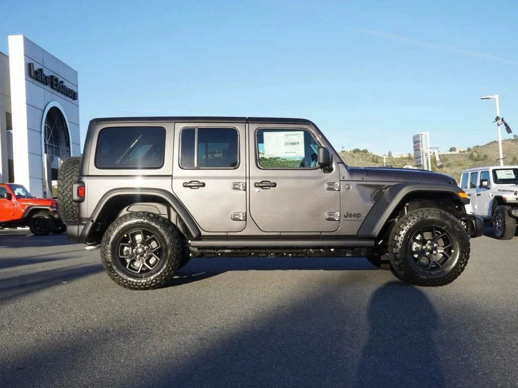 New 2026 Granite Crystal Metallic Clear-Coat Exterior Paint Jeep Willys image 2