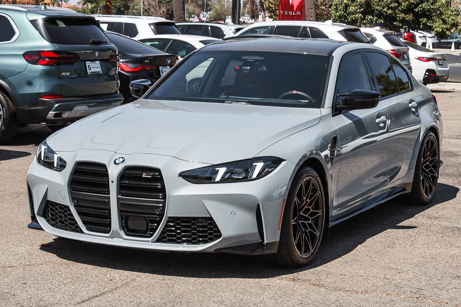 Used 2025 Brooklyn Grey Metallic BMW Competition xDrive image 3