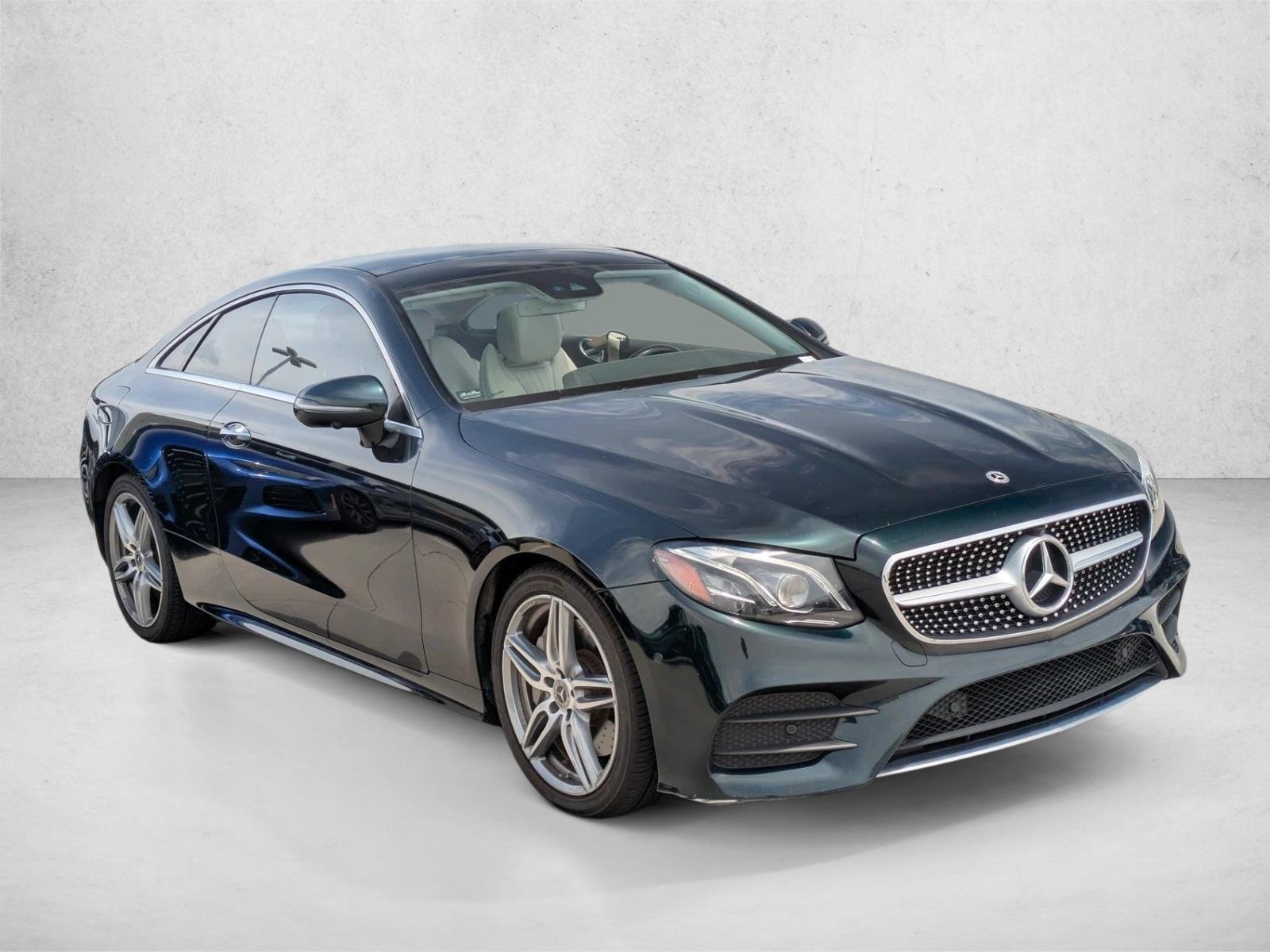 Used 2019 Emerald Green Metallic Mercedes-Benz E 450 image 3