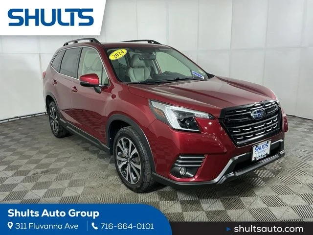 Used 2024 Red Subaru Limited image 1