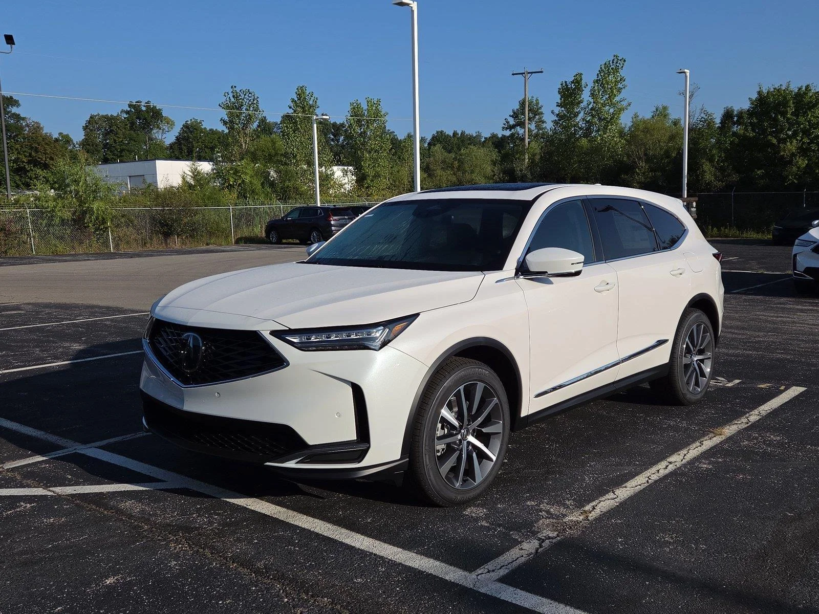 New 2026 Platinum White Pearl Acura w/Technology Package image 3