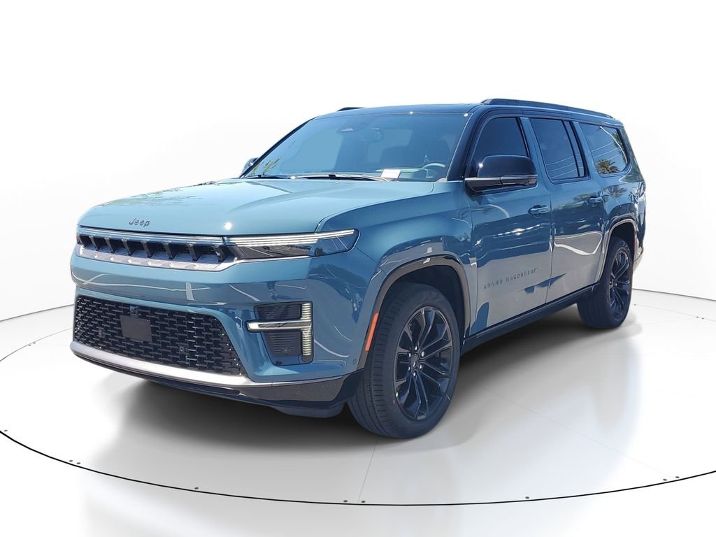 New 2026 Steel Blue Exterior Paint Jeep Summit Obsidian image 1