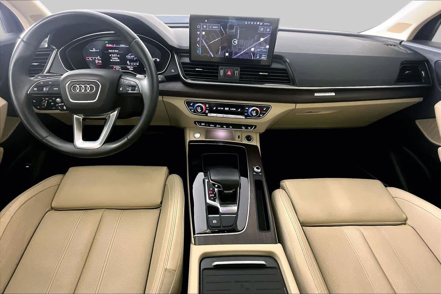 Used 2022 Glacier White Metallic Audi S line Prestige image 14