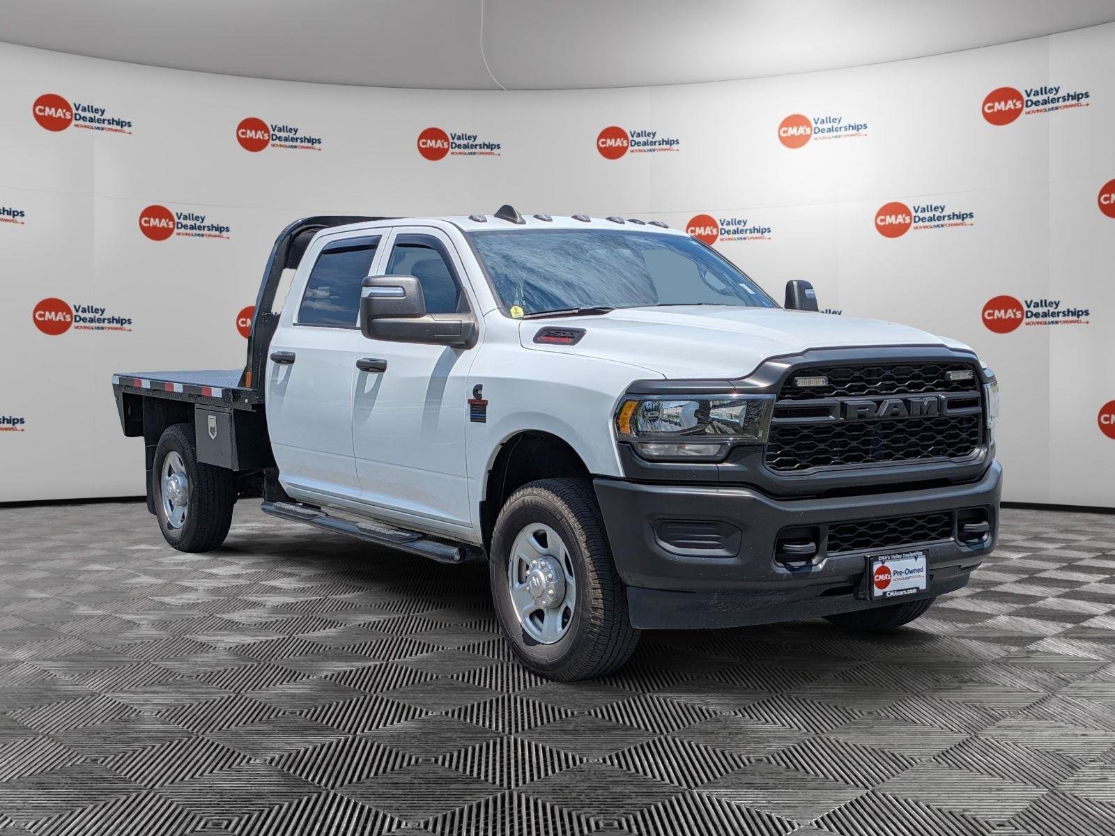 Used 2023 Bright White Clearcoat Ram Tradesman image 3