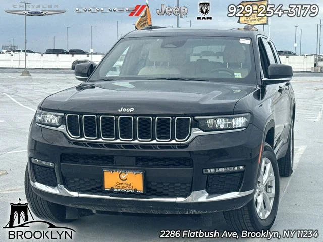 Certified Used 2023 Black Jeep Limited image 1