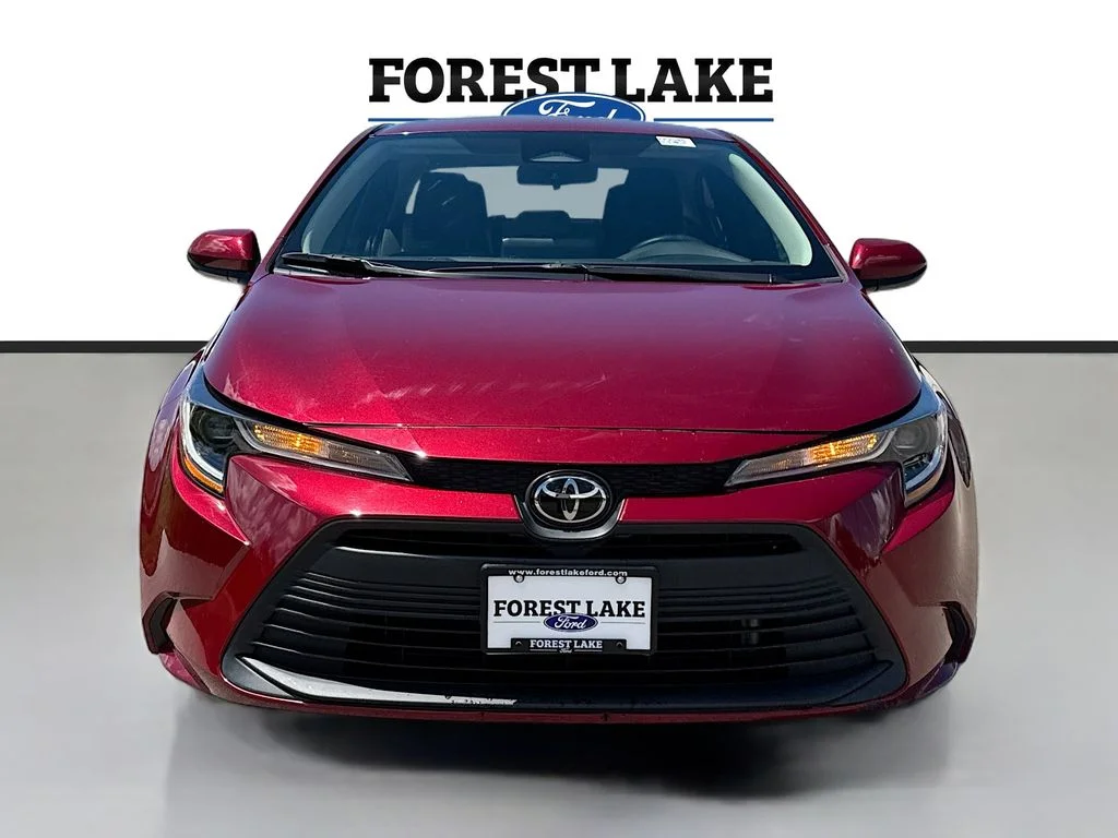 Certified 2023 Toyota Corolla LE with VIN 5YFB4MDE9PP057338 for sale in Forest Lake, Minnesota