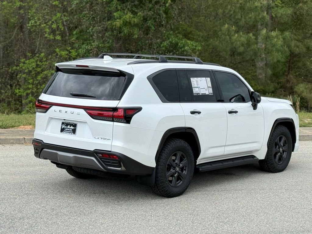 New 2026 Eminent White Pearl Lexus LX 700h OVERTRAIL image 14