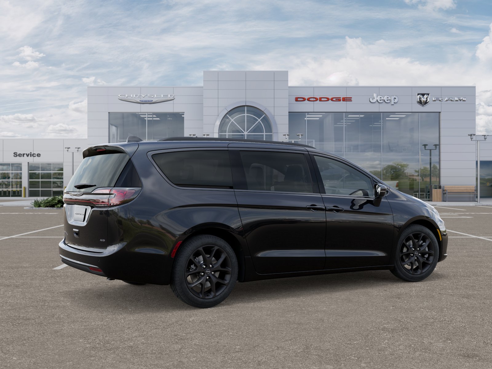 New 2026 Diamond Black Crystal Pearl-Coat Exterior Paint Chrysler Select image 30