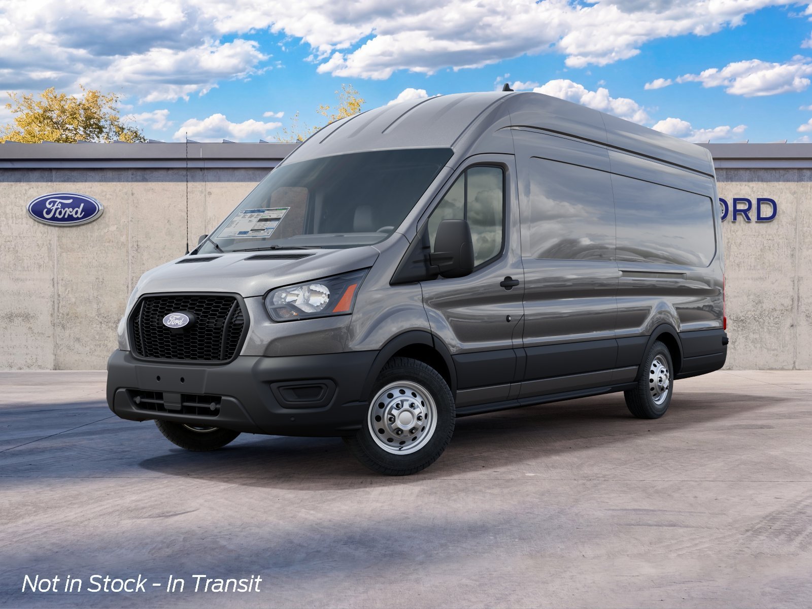 New 2027 Carbonized Gray Metallic Ford Cargo Van image 2