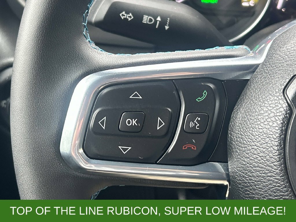 Used 2023 Black Jeep Rubicon 4xe image 21