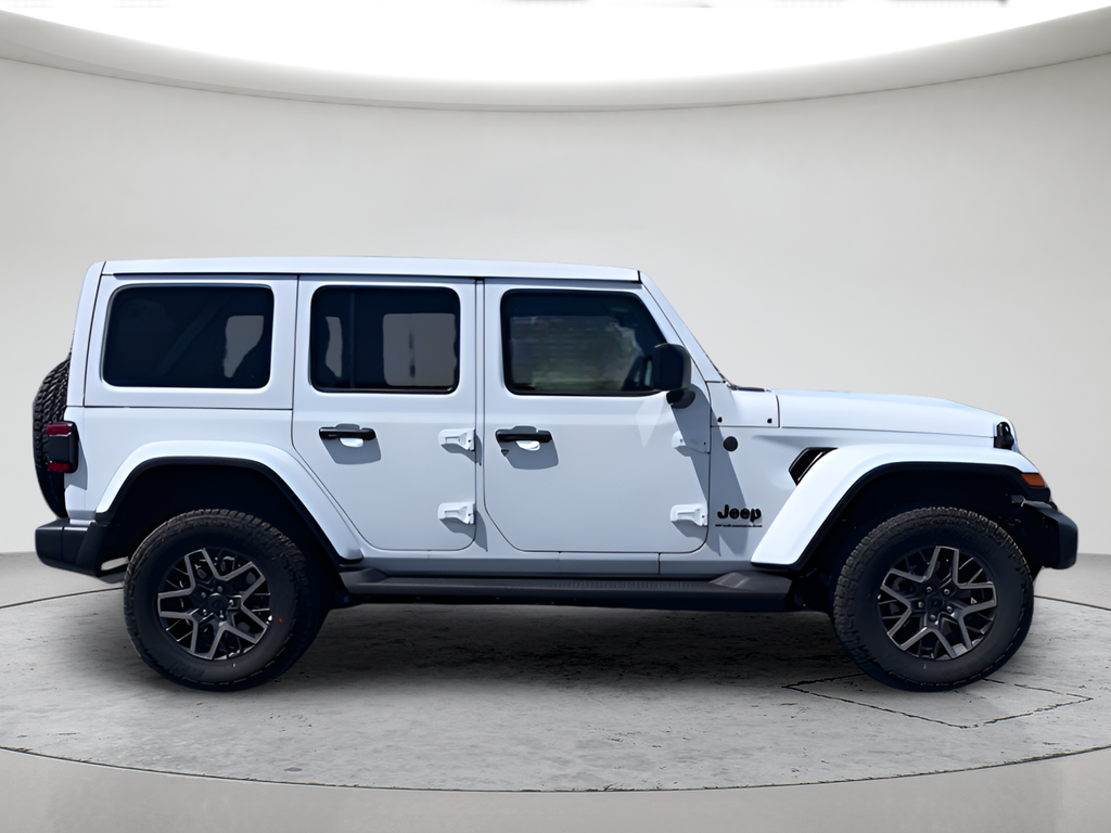 New 2026 Bright White Clear-Coat Exterior Paint Jeep Sahara image 6