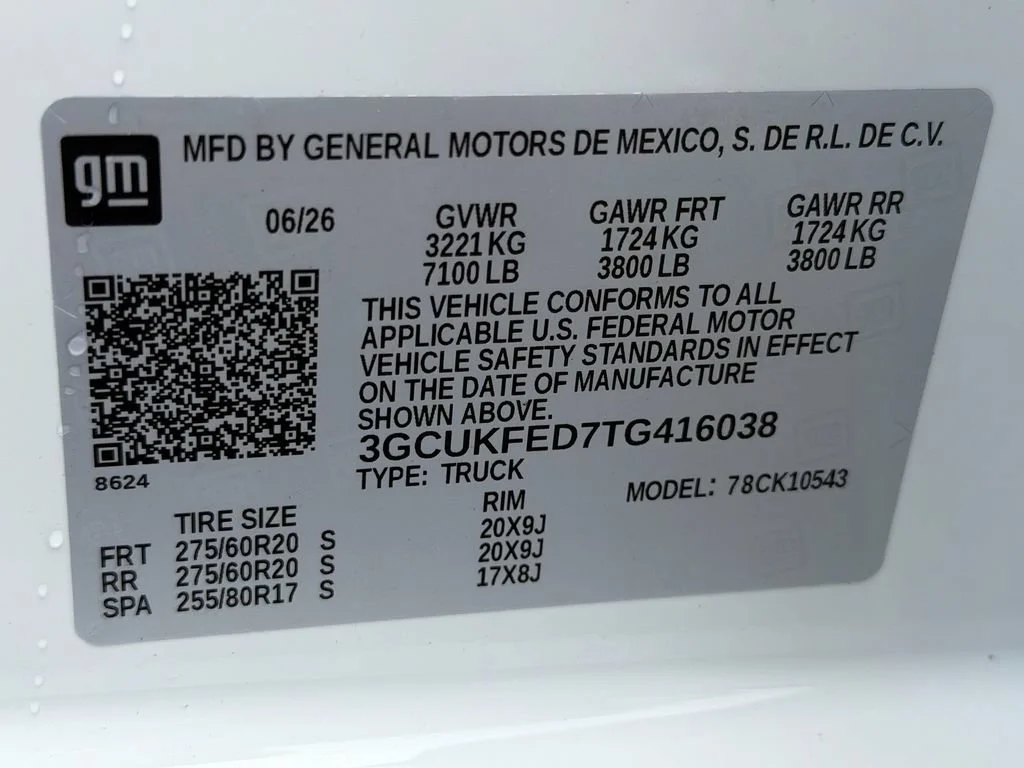 New 2026 Summit White Chevrolet LT Trail Boss image 11
