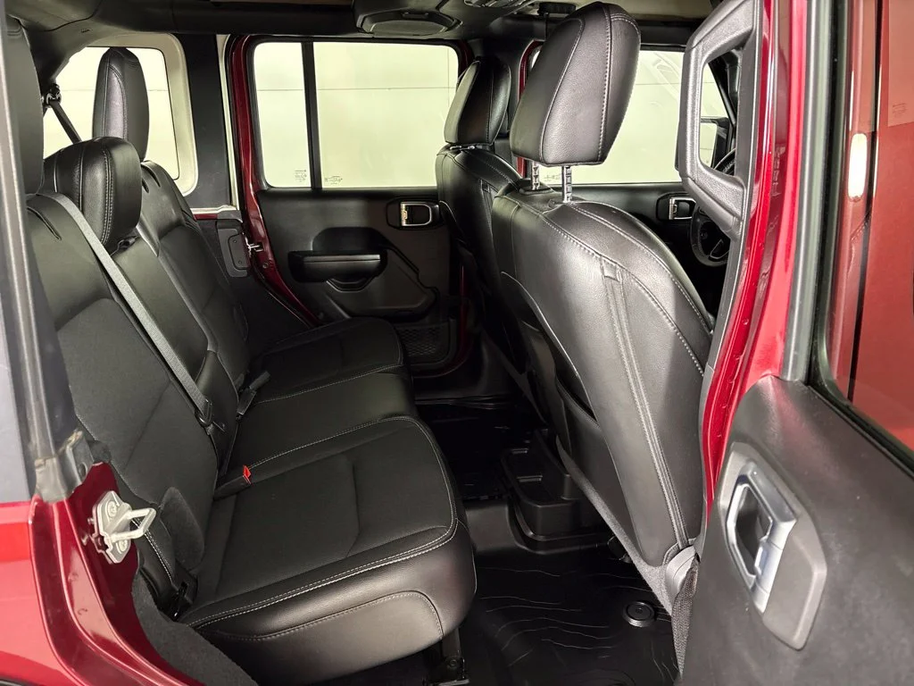 Used 2021 Red Jeep Unlimited Sport image 18