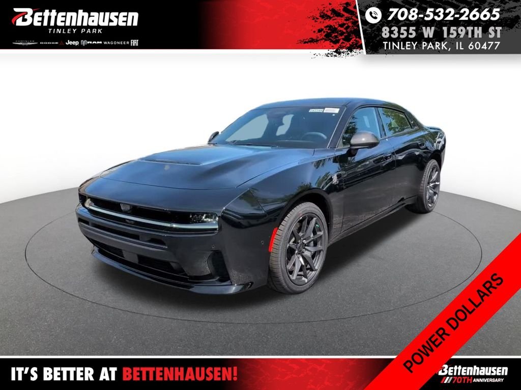New 2026 Diamond Black Crystal Pearlcoat Dodge Scat Pack Plus image 12