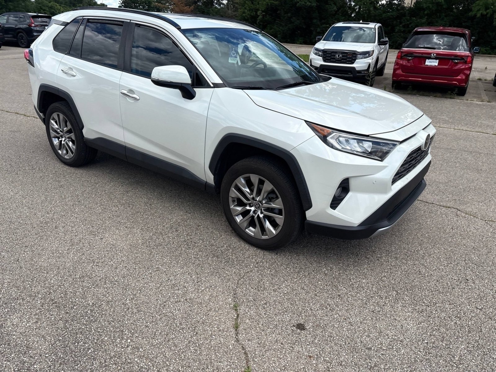 Used 2021 Blizzard Pearl Toyota Limited image 17