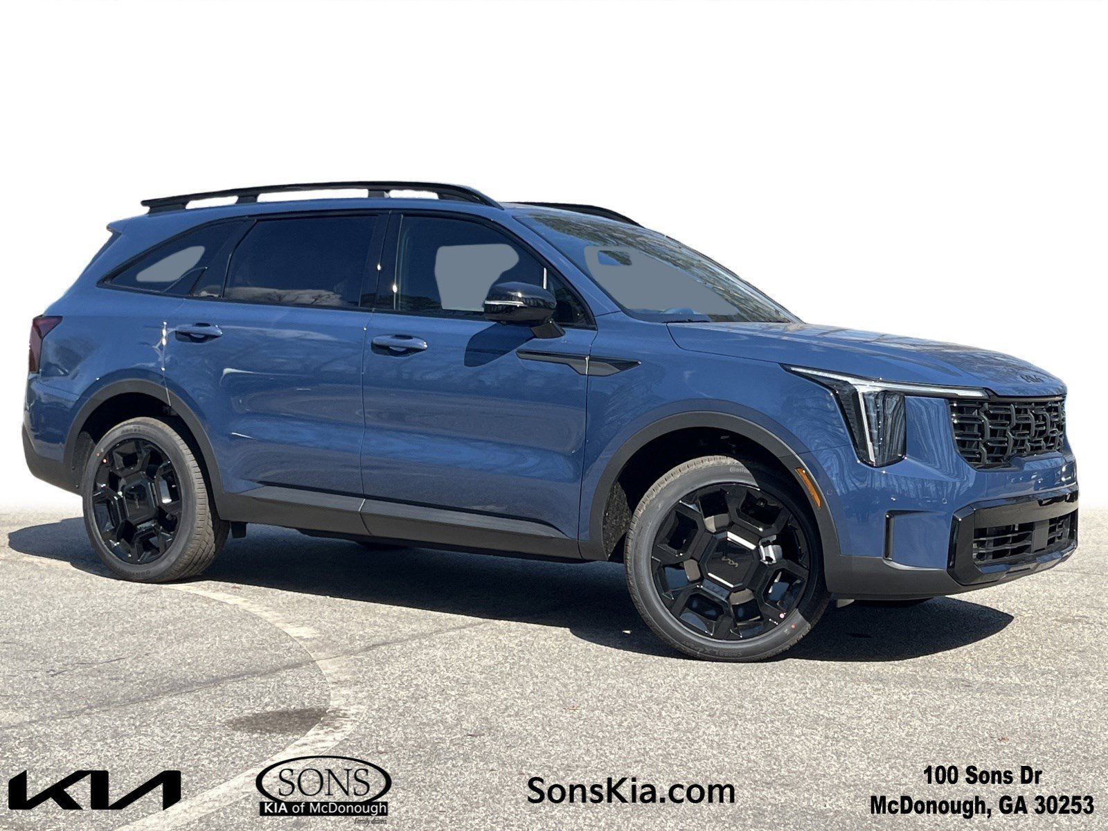 New 2026 Midnight Lake Blue Kia X-Line SX Prestige AWD image 1