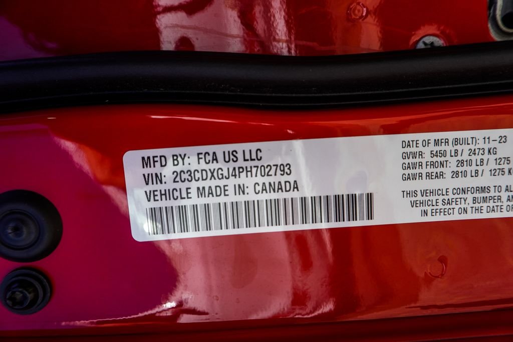 Used 2023 Red Dodge R/T Scat Pack image 43