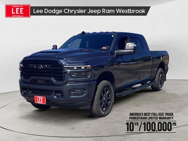 New 2026 Blue Metallic Ram LARAMIE MEGA CAB 4X4 6