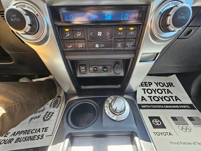 Used 2016 Midnight Black Metallic Toyota Limited image 13