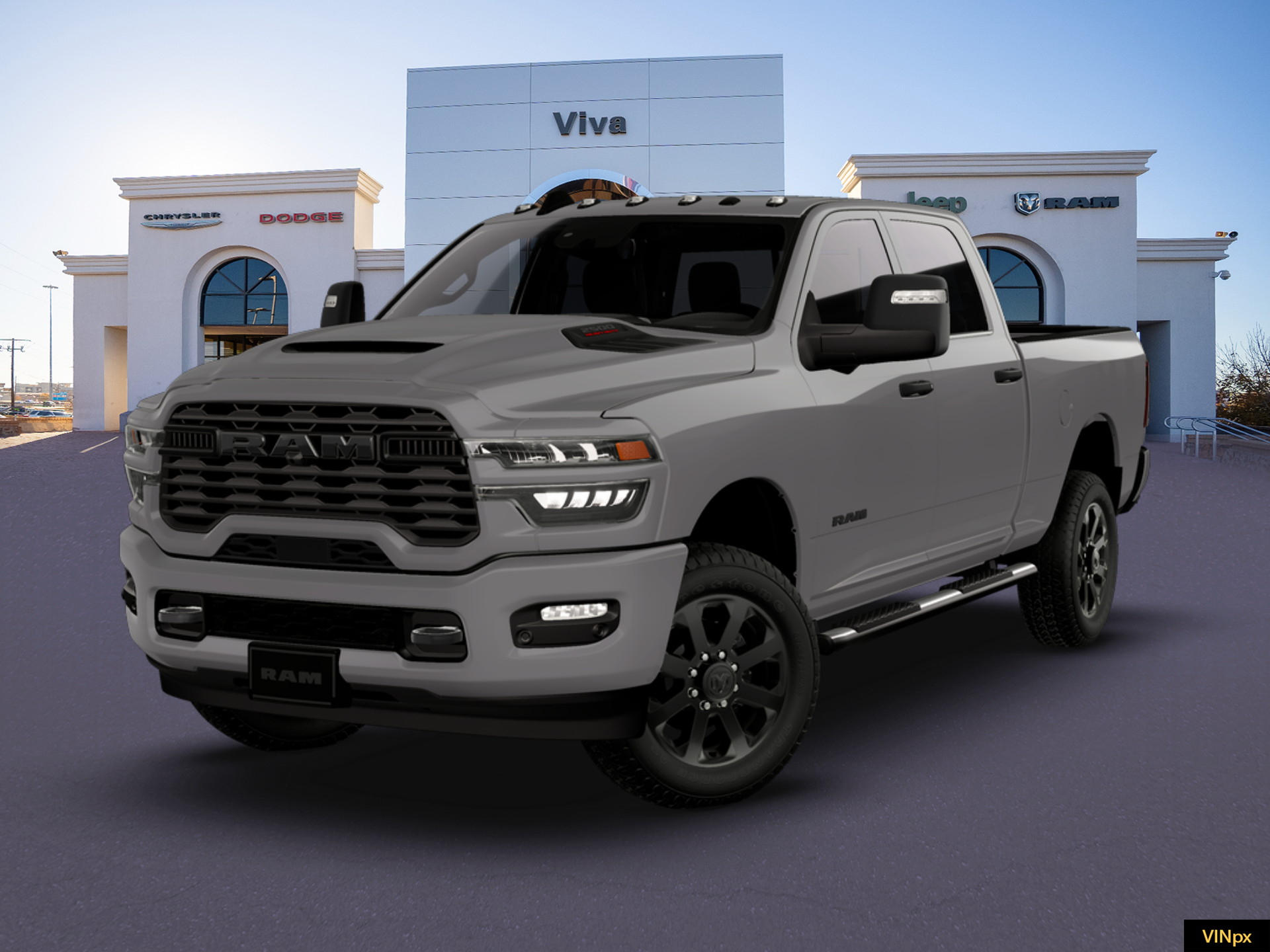 New 2026 Ceramic Gray Clear-Coat Exterior Paint RAM  image 13