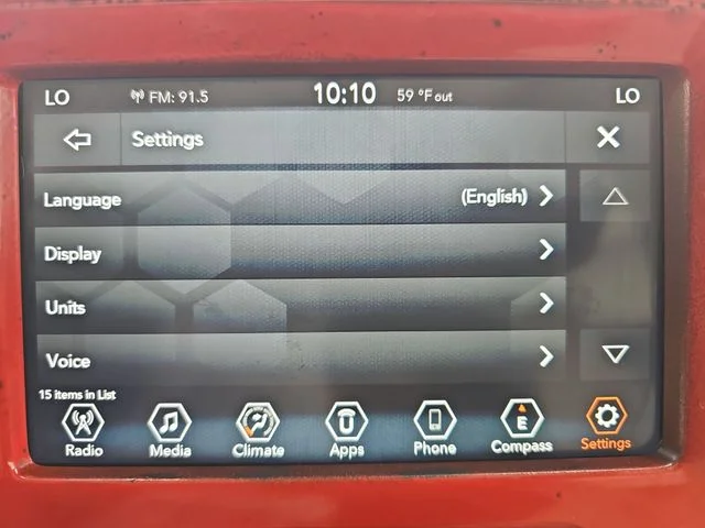 Used 2019 Red Jeep Latitude image 21