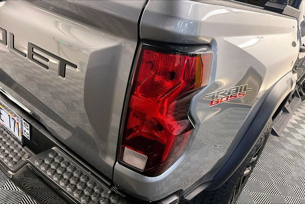 Used 2023 STERLING GRAY METALLIC Chevrolet 4WD Trail Boss image 28
