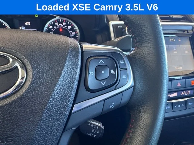 Certified Used 2017 Celestial Silver Metallic Toyota XSE V6 image 16
