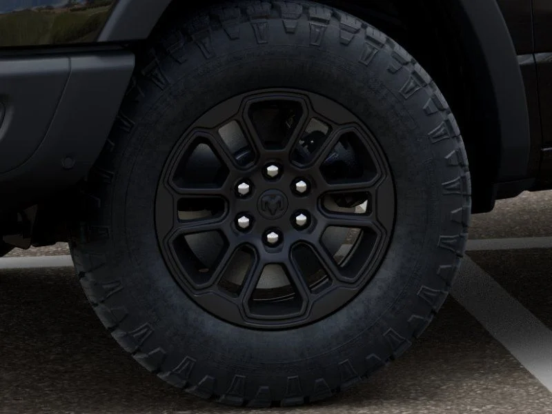 New 2026 Diamond Black Crystal Pearl-Coat Exterior Paint RAM Rebel image 8
