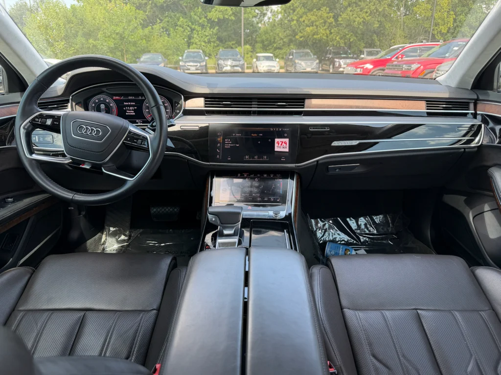 Used 2019 Glacier White Metallic Audi L 55 (Tiptronic) (No Longer Available Fo image 11