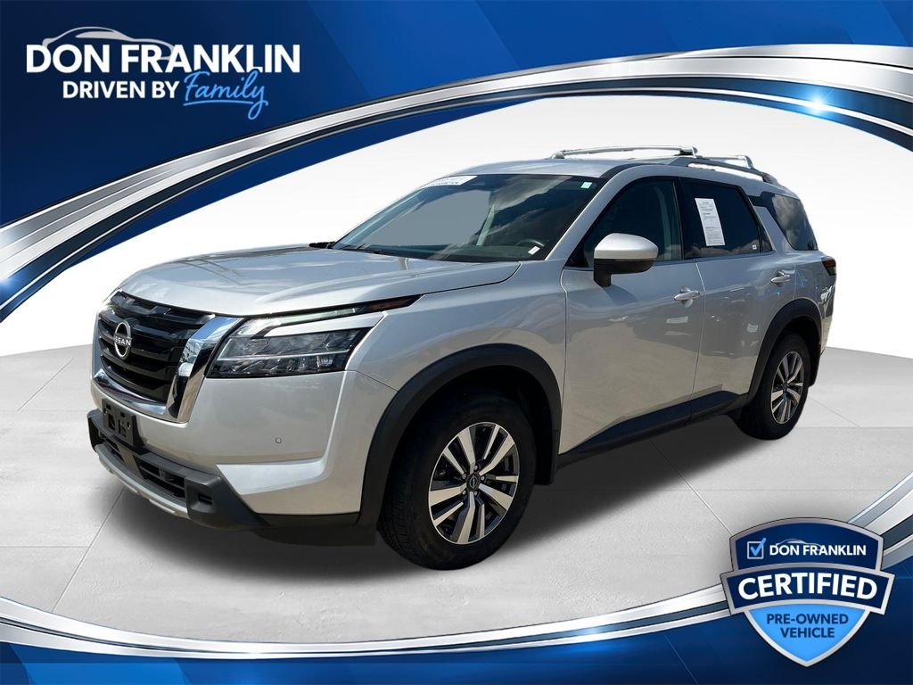 Certified Used 2023 Silver Nissan SL image 1