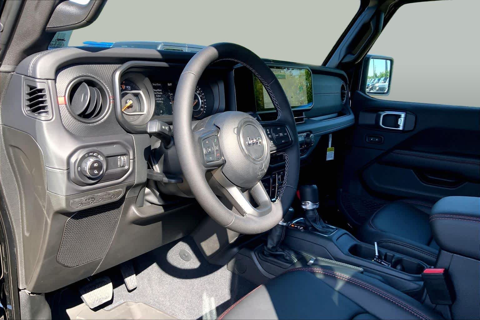 New 2026 Black Clear-Coat Exterior Paint Jeep Rubicon X image 8