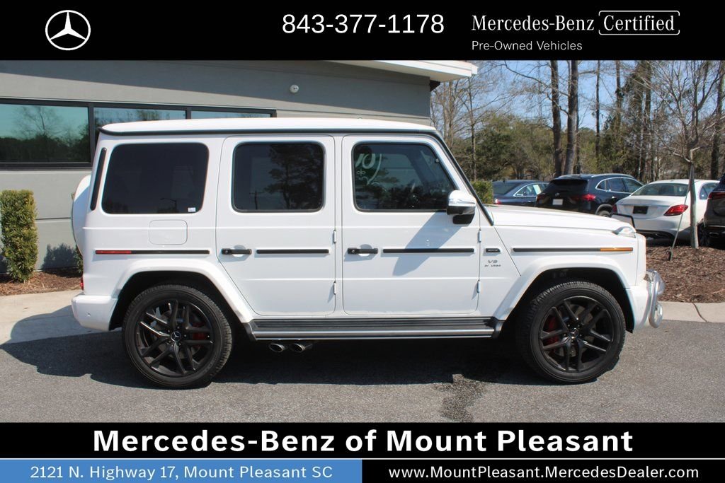 Certified Used 2022 White Mercedes-AMG G 63 AMG® image 3