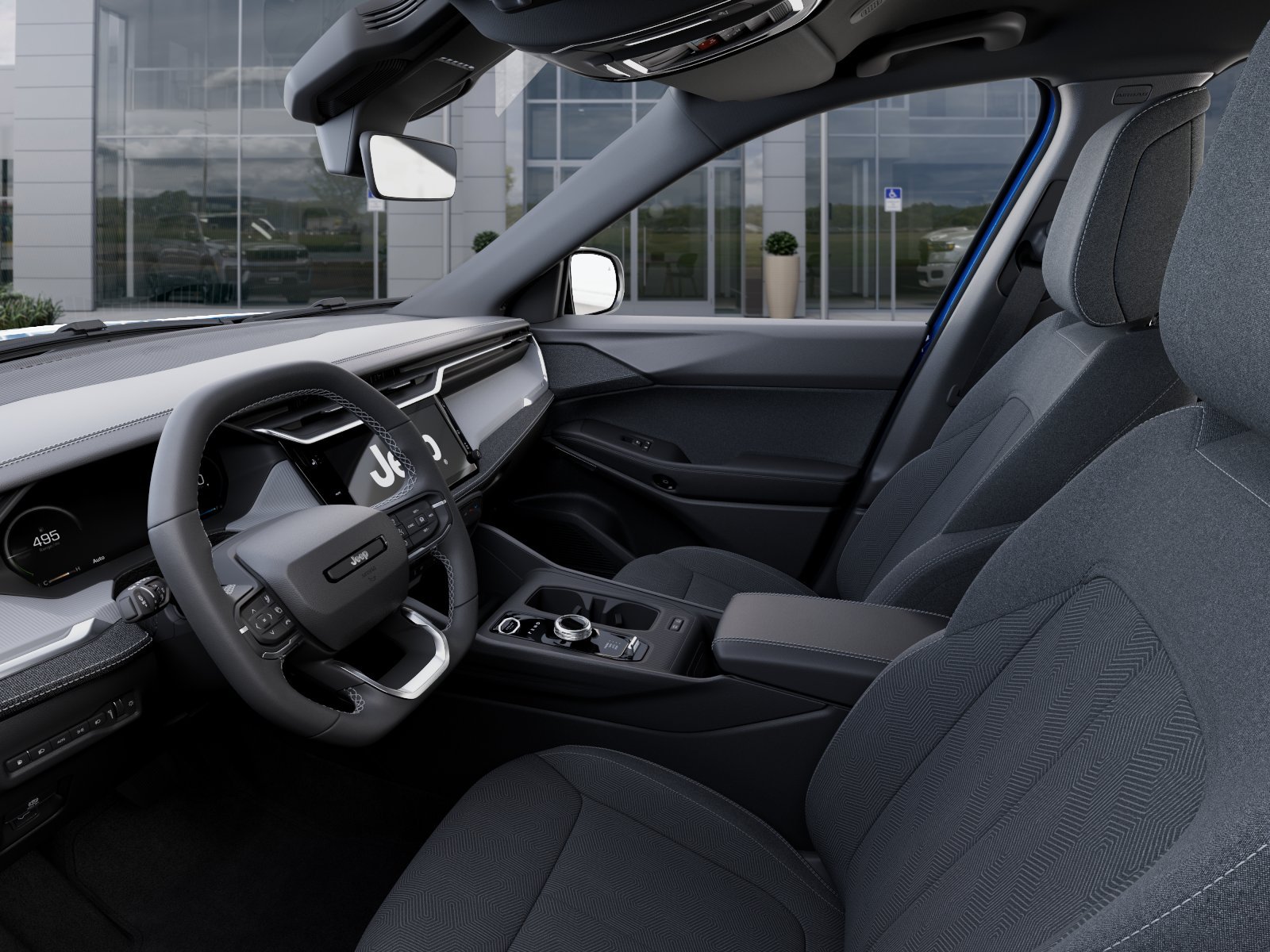 New 2026 Hydro Blue Pearl-Coat Exterior Paint Jeep Laredo image 52