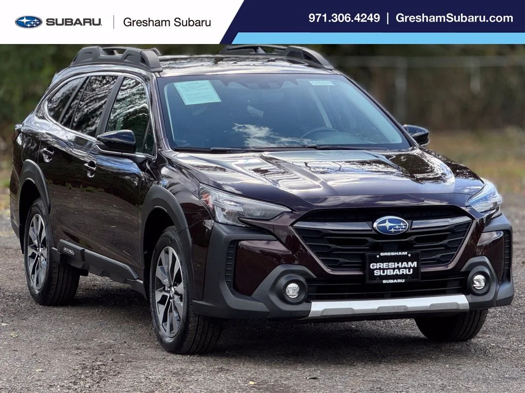 Certified Used 2024 Red Subaru Limited image 1