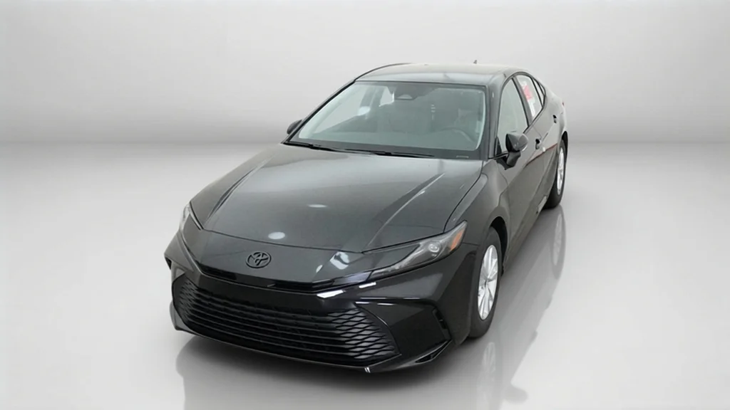 New 2026 Midnight Black Metallic Toyota LE image 10
