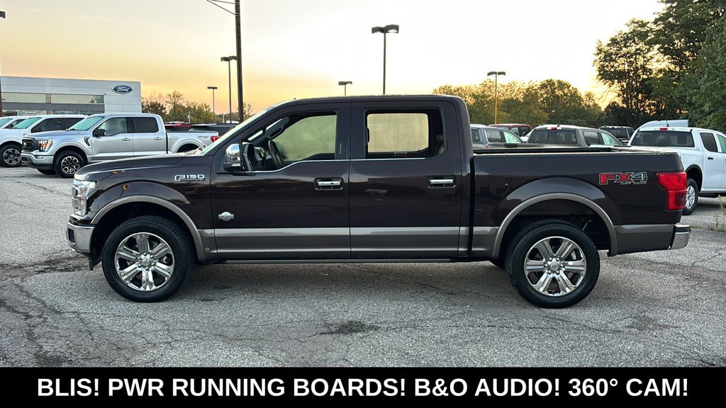 Used 2018 Magma Red Metallic Ford King Ranch image 4